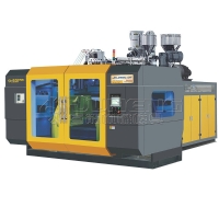 Double station high speed blow molding machine